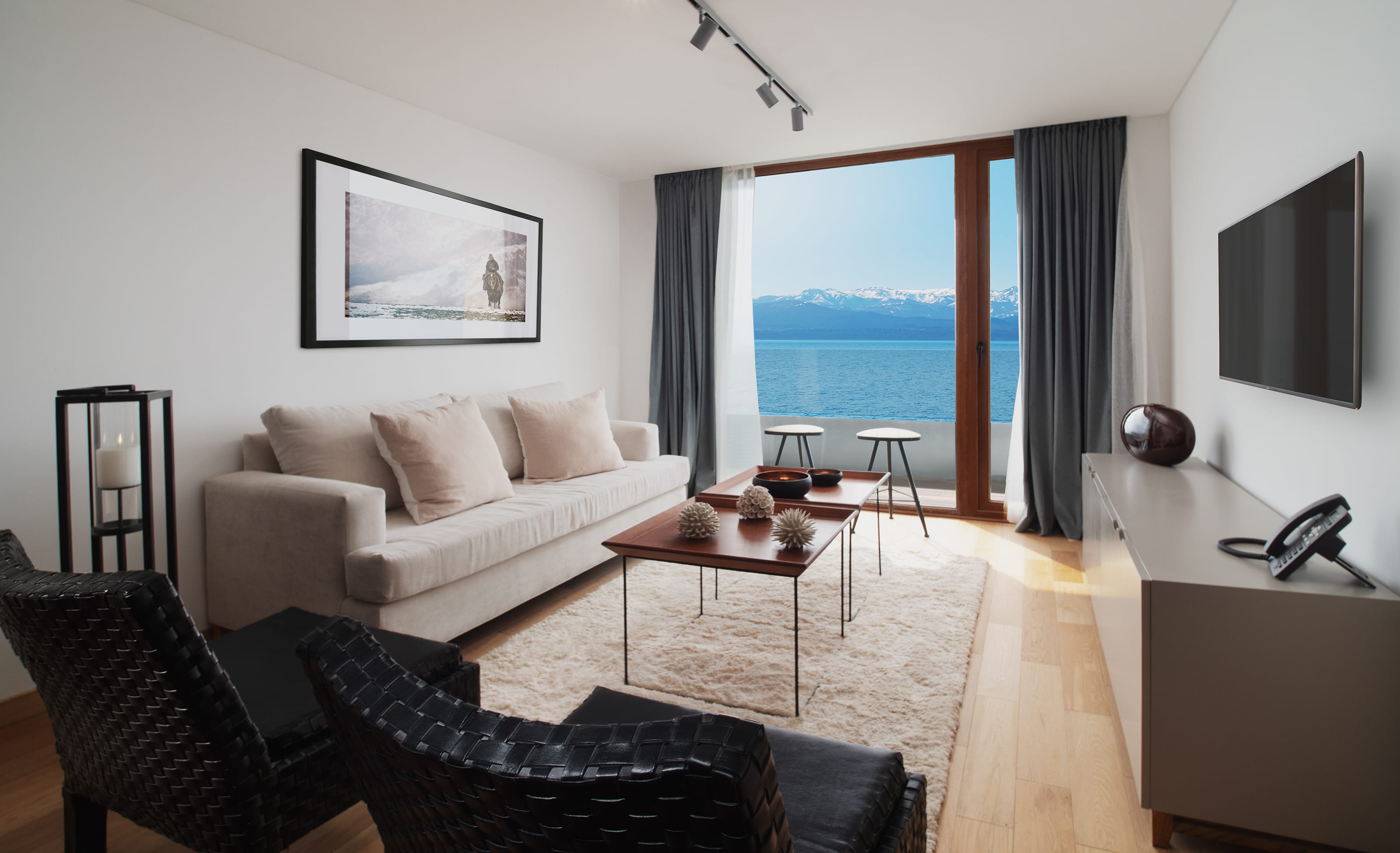 Living departamento - Capitalinas Bariloche